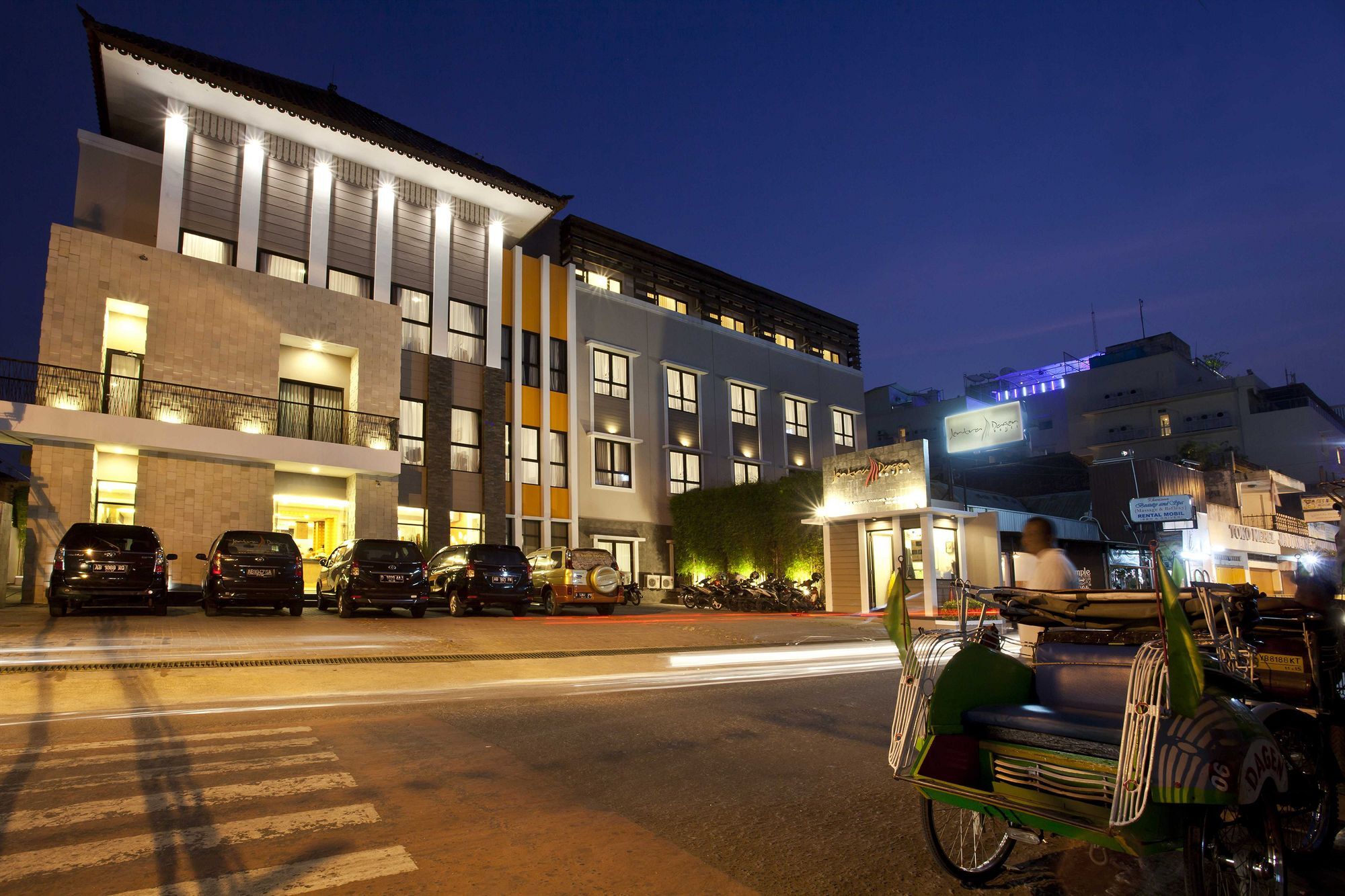 Jentra Dagen Hotel Malioboro Yogyakarta Exteriér fotografie
